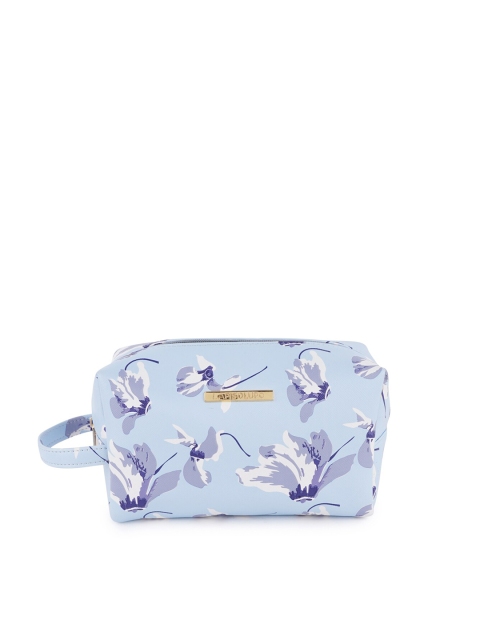 

Lapis O Lupo Blue Printed Box Clutch