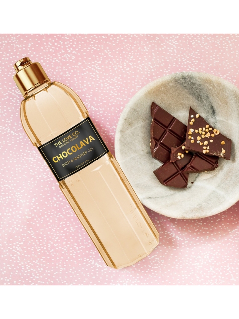 

THE LOVE CO. Organic Luxury Chocolava Bath & Shower Gel - 250ml, Beige