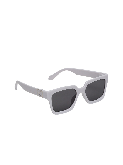 

FROGGY Kids Black Lens & White Square Sunglasses with UV Protected Lens