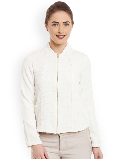 

Kazo White Self-Designed Jacket