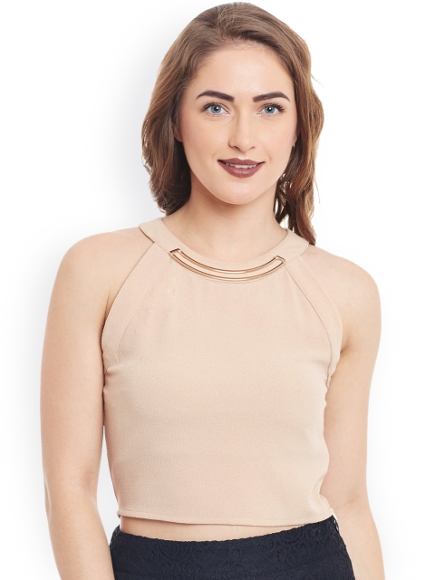 

Kazo Beige Crop Top
