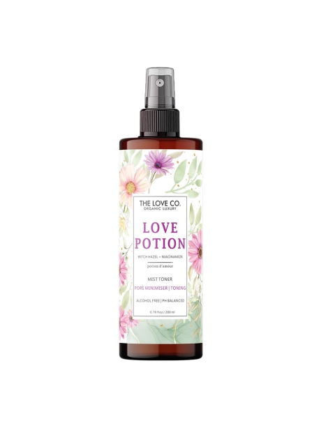 

THE LOVE CO. Luxury Love Potion Mist Face Toner 200ml, White