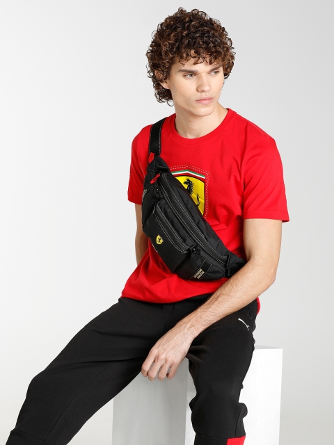 

PUMA Motorsport Unisex Black Ferrari SPTWR Messenger Bag