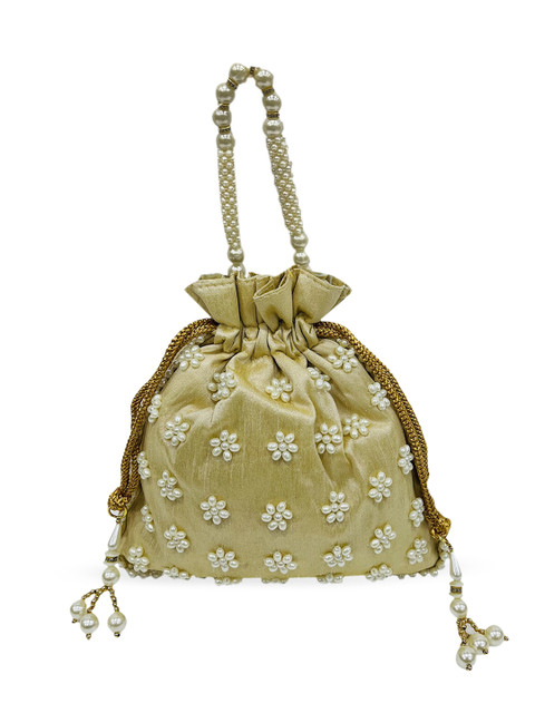 

LELYS Gold-Toned Embellished Shopper Shoulder Bag