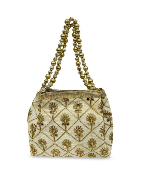 

LELYS Off White Floral Printed Shoulder Bag