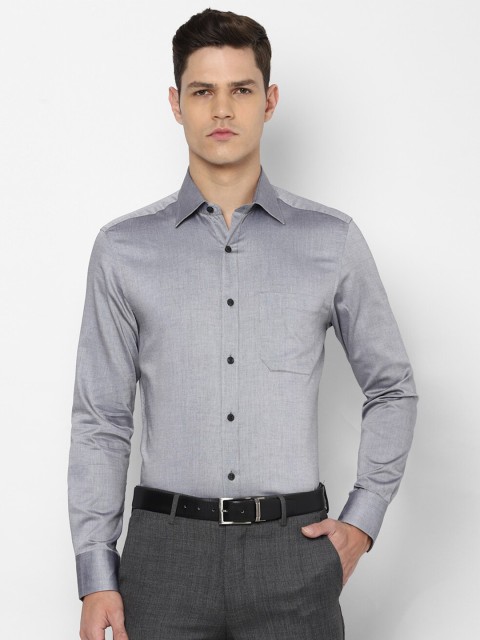 

Louis Philippe Men Grey Formal Shirt