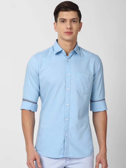 

Van Heusen Sport Men Blue Slim Fit Pure Cotton Casual Shirt