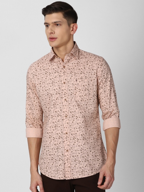 

Van Heusen Sport Men Pink Slim Fit Floral Printed Casual Shirt
