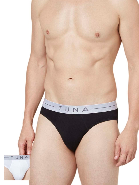 

Tuna London Men Pack of 2 Briefs BTM88, White