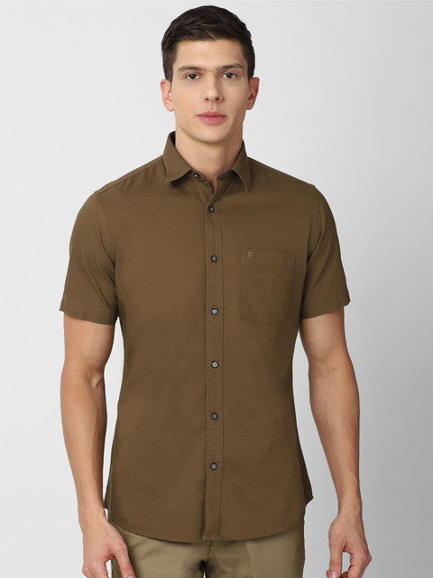 

Van Heusen Sport Men Brown Slim Fit Pure Cotton Casual Shirt