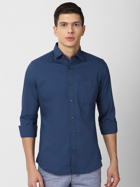 

Van Heusen Sport Men Blue Slim Fit Cotton Casual Shirt