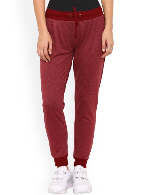 

De Moza Maroon Joggers