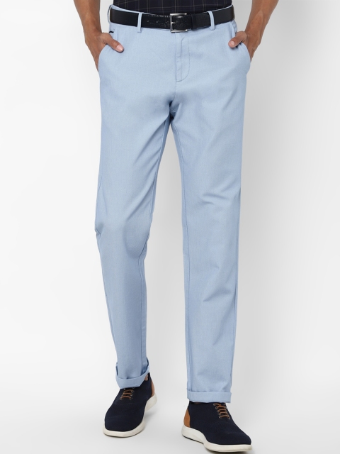

Allen Solly Men Blue Trousers