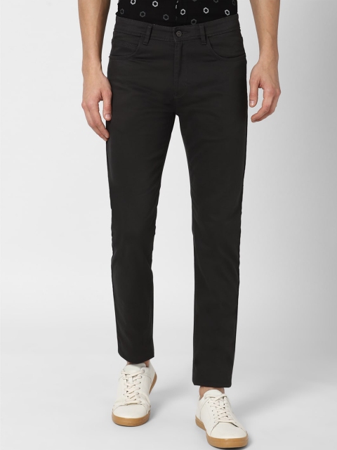 

Peter England Casuals Men Grey Slim Fit Trousers