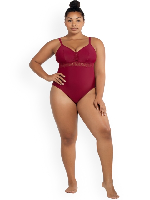 

PARFAIT Women Red Solid One-Piece Swimsuit