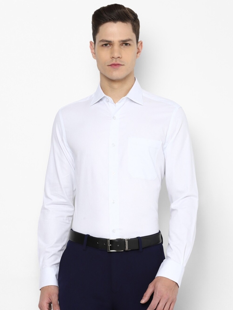 

Louis Philippe Men White Pure Cotton Formal Shirt
