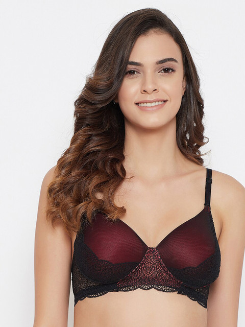 

Clovia Black Bra Lightly Padded BR2136M1332E