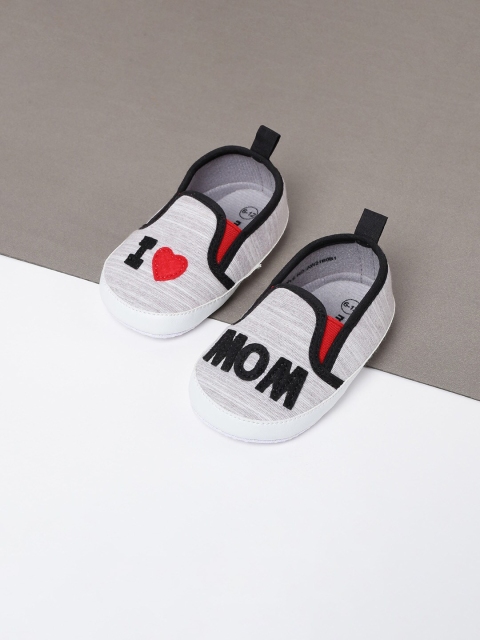 

max Boys Grey Melange Booties