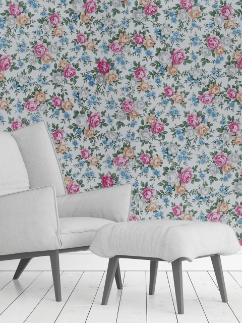 

Ispace Pack of 2 Floral Printed Wallpaper, Multi