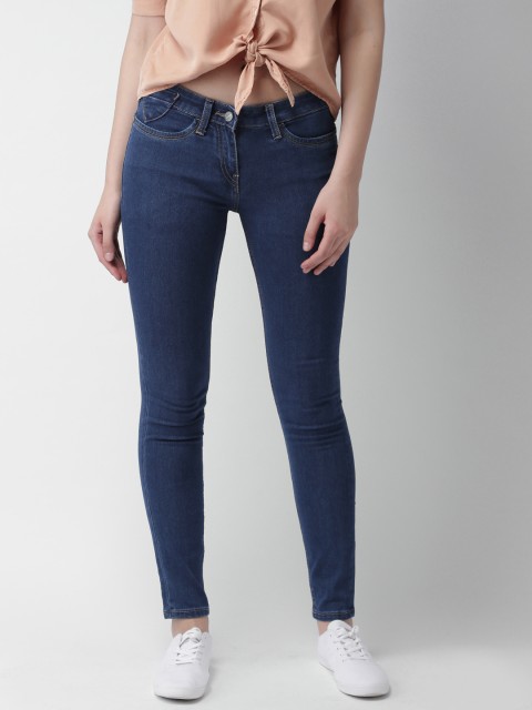 

Mast & Harbour Women Blue Skinny Fit Stretchable Jeans