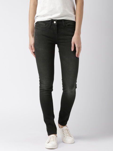 

Mast & Harbour Women Black Skinny Fit Stretchable Jeans