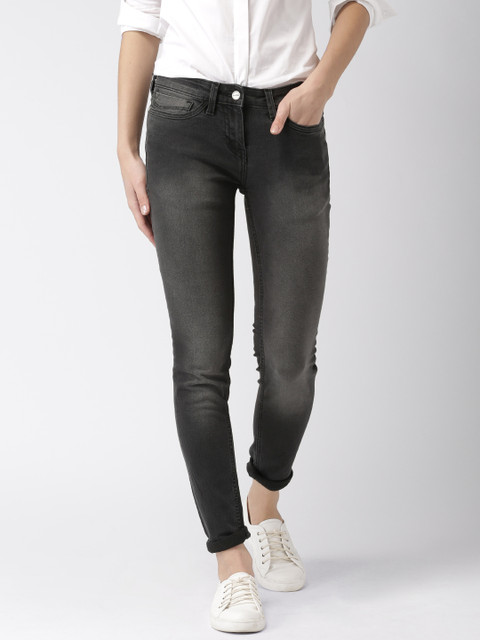 

Mast & Harbour Women Black Skinny Fit Stretchable Jeans