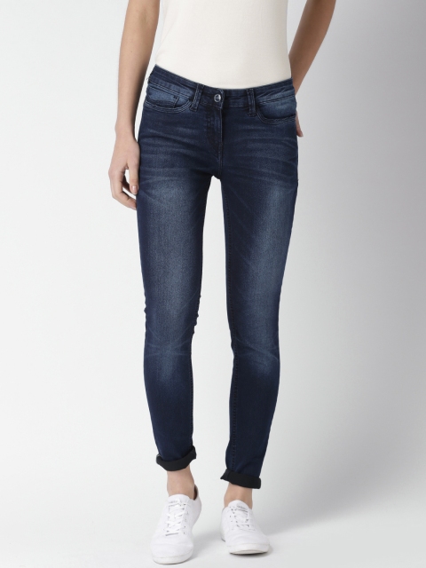 

Mast & Harbour Women Blue Stretchable Jeans