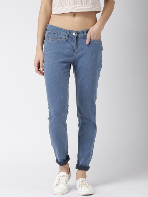 

Mast & Harbour Women Blue Skinny Fit Stretchable Jeans