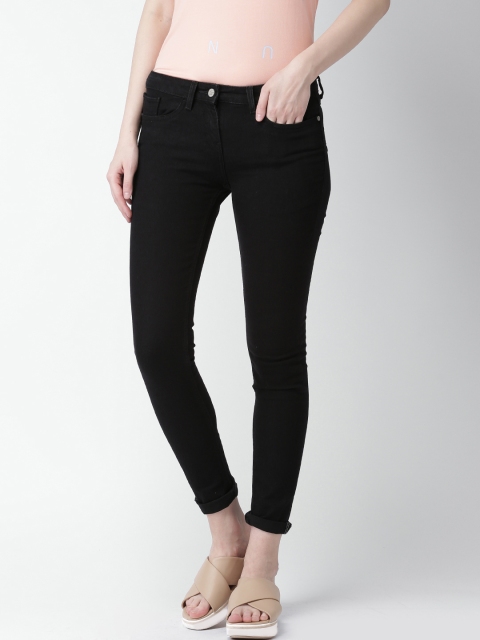 

Mast & Harbour Women Black Skinny Fit Stretchable Jeans