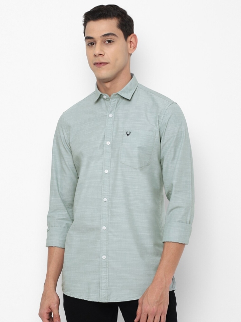 

Allen Solly Sport Men Green Casual Shirt