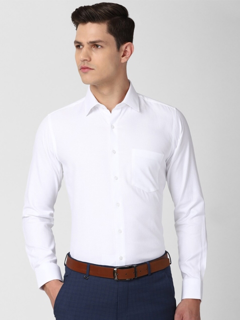 

Van Heusen Men White Slim Fit Formal Shirt