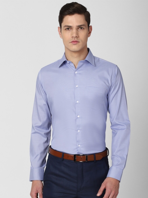 

Van Heusen Men Blue Slim Fit Formal Shirt