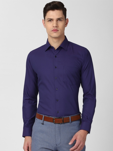 

Van Heusen Men Purple Slim Fit Pure Cotton Formal Shirt