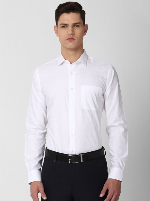 

Van Heusen Men White Slim Fit Formal Shirt