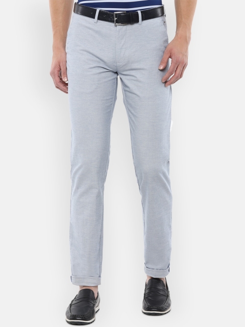 

Louis Philippe Sport Men Blue Slim Fit Trousers