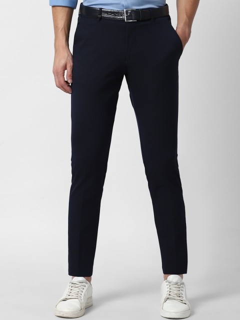 

Louis Philippe Sport Men Navy Blue Slim Fit Trousers