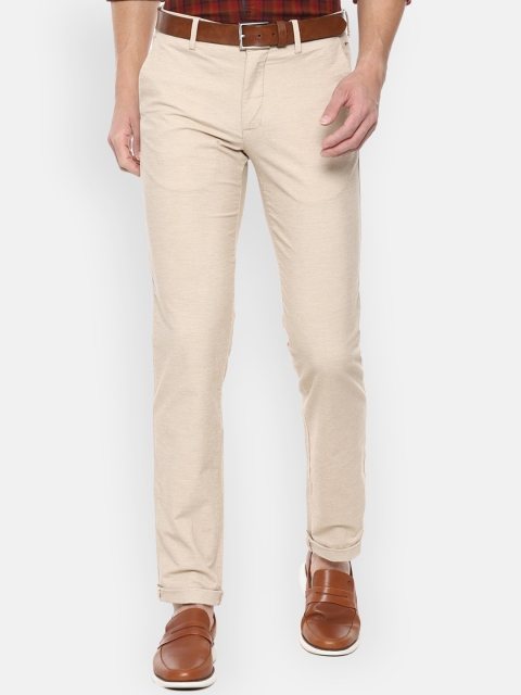 

Louis Philippe Sport Men Cream Slim Fit Trousers