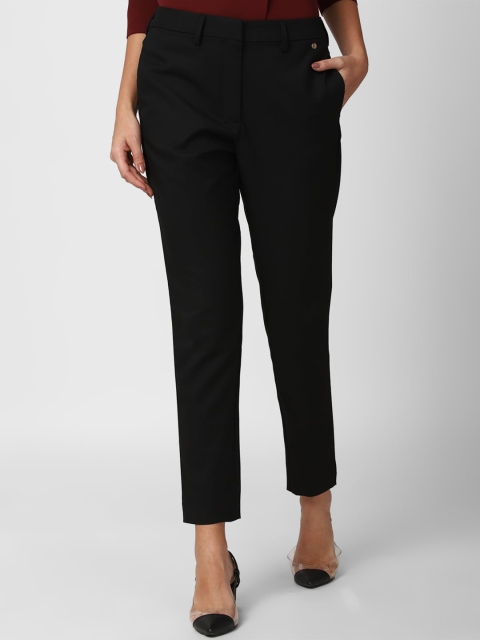 

Van Heusen Woman Women Black Slim Fit Trousers