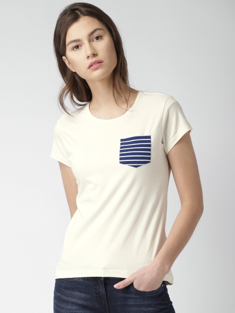 

Mast & Harbour Off-White T-shirt
