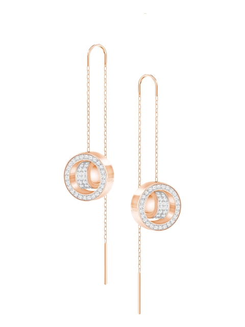 

SWAROVSKI White Circular Ear Cuff Earrings