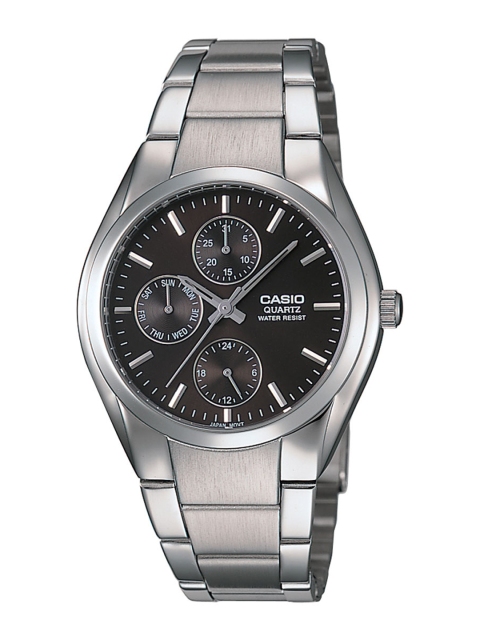 

Casio Enticer Men Black Multi-Dial Analogue Watch MTP-1191A-1ADF(A170)