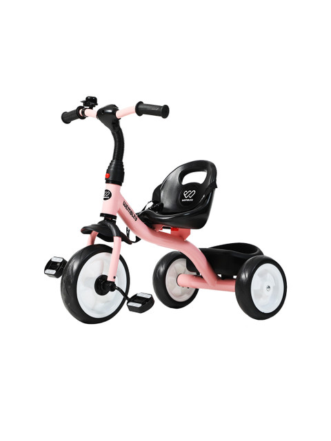 

Wembley Toys Kids Pink & Black Tricycle With 3 Level Seat Adjustment