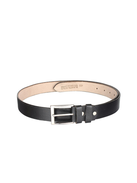 

Swiss Design Men Black PU Belt