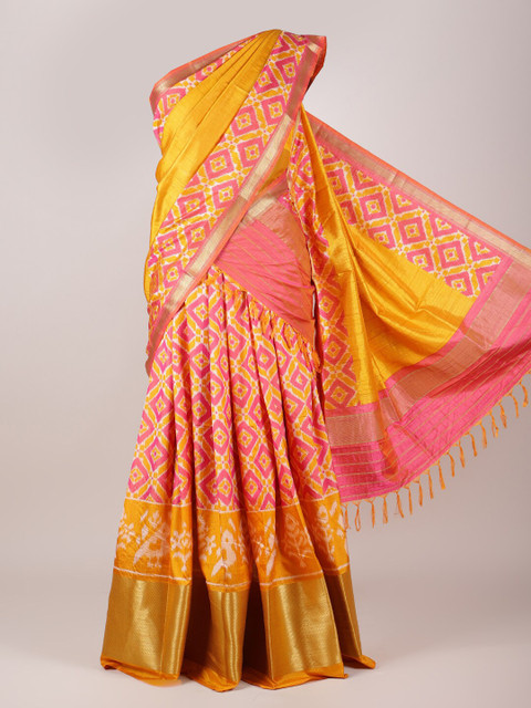 

Pothys Multicoloured Printed Unstitched Lehenga & Blouse With Dupatta, Multi