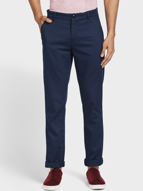 

ColorPlus Men Blue Chinos Trousers