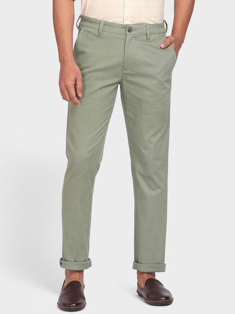 

ColorPlus Men Green Trousers