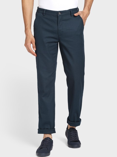

ColorPlus Men Dark Blue Trousers