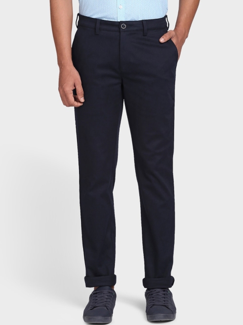 

ColorPlus Men Navy Blue Regular Fit Trousers
