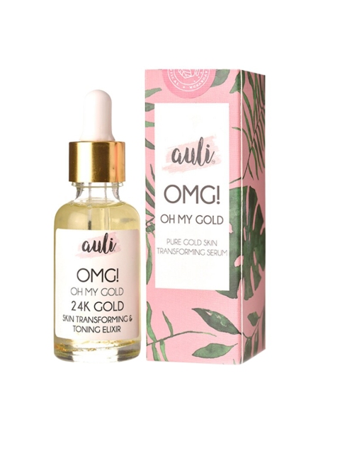 

Auli Oh My God Pure Gold Skin Transforming Serum - 30 ml, White