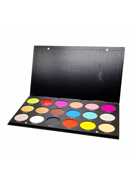 

CUFFS N LASHES 18 Colours Face & Body Paint Palette - Yolo, Multi